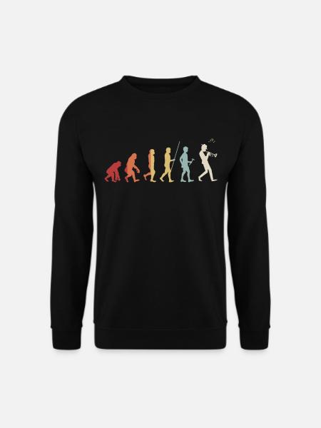 trumpet - Unisex Sweatshirt - black