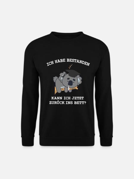 Bachelor Abschluss 2021 Koala Bachelor Prüfung - Unisex Pullover - Schwarz