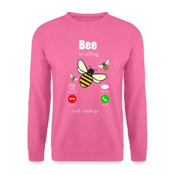 Apiculteur - Sweat-shirt Unisexe - rose - Devant