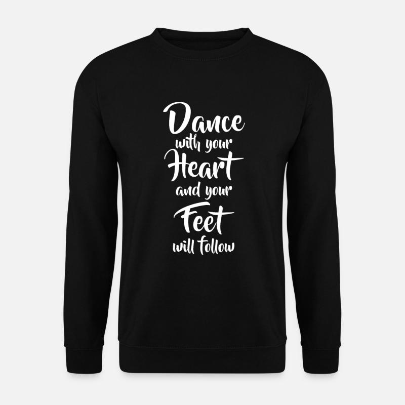 Musik Tanz Tänzerin Tänzer Dancer Bühne Geschenk - Unisex Pullover - Schwarz