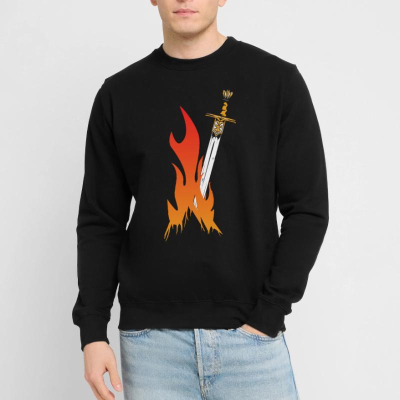 Feu Épée de feu Épée de Feu Sweat-shirt Unisexe