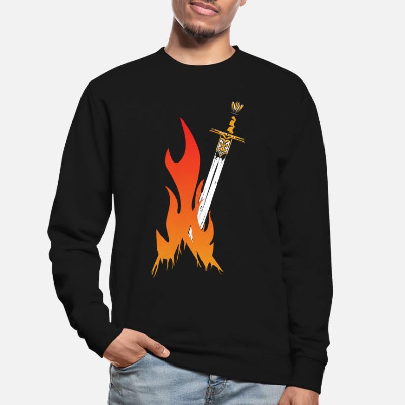 Feu Épée de feu Épée de Feu Sweat-shirt Unisexe