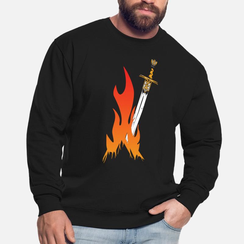 Feu Épée de feu Épée de Feu Sweat-shirt Unisexe