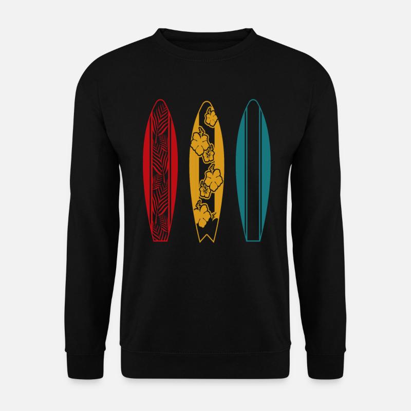 Surf surfing surf - Sweat-shirt Unisexe - noir