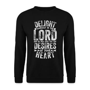 Jesus Jesus Jesus Christlich Christlich Christlich - Unisex Pullover - Schwarz - Vorne - Alina (178cm) & Michal (187cm)