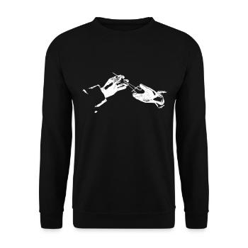 Surgeon Gift Medicine Doctor Doc Doctor Sayings - Unisex Sweatshirt - black - Front - Alina (178cm) & Michal (187cm)