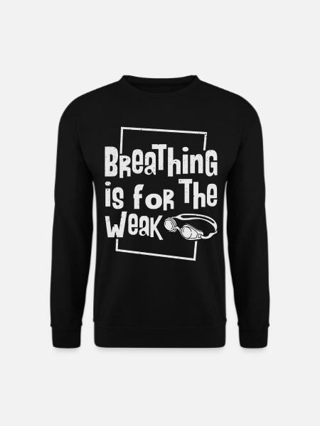 Nageurs Natation - Sweat-shirt Unisexe - noir