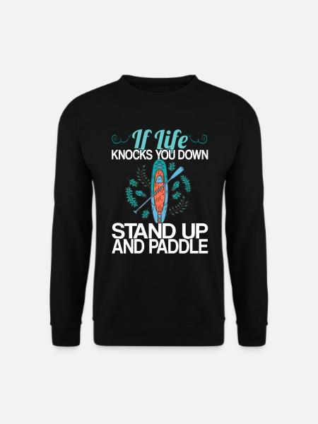 Stand Up Paddling Paddle Board Gift - Unisex Sweatshirt - black
