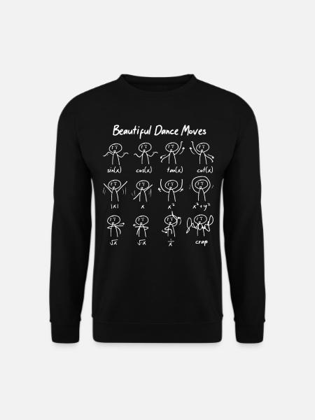 Maths drôles Proverbes Prof de maths - Sweat-shirt Unisexe - noir