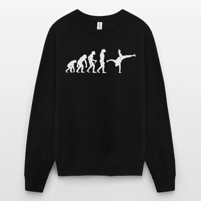 Evolution Breakdance Breakdancer Break Dance Bboy Sweat-shirt Unisexe