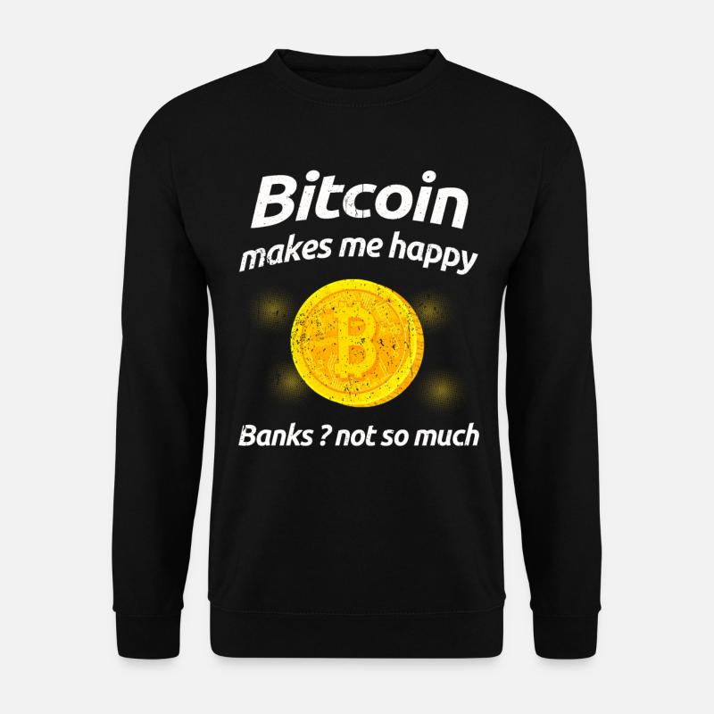 Bitcoin - Unisex Pullover - Schwarz