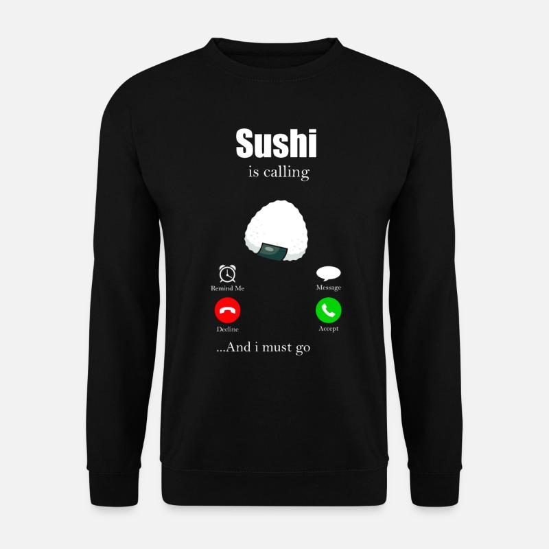 sushi - Unisex Sweatshirt - black