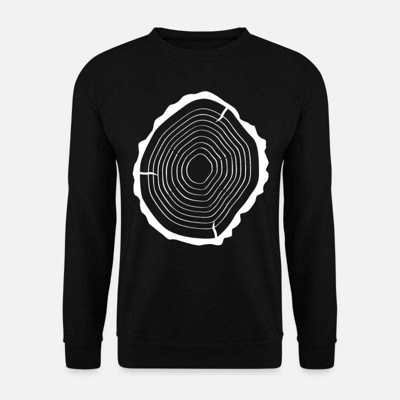 Bois d’arbre - Sweat-shirt Unisexe - noir
