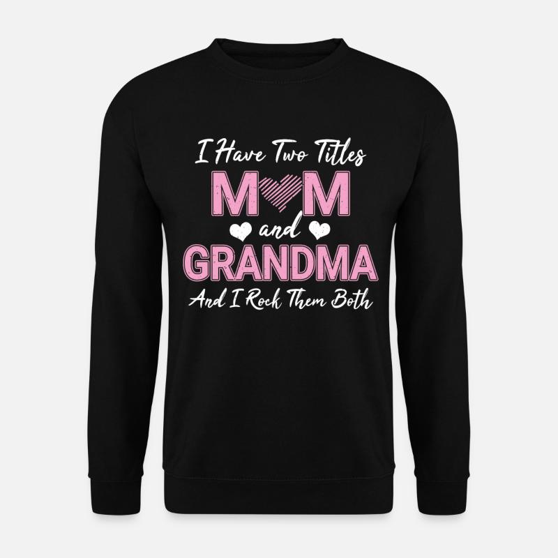 Großmutter - Unisex Pullover - Schwarz