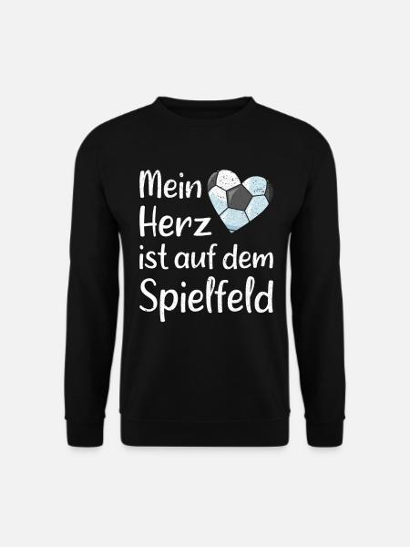 Fußball Mama Fußballspieler Geschenkidee Fusball - Unisex Pullover - Schwarz