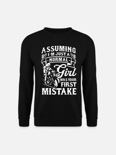 motorcycle - Unisex Sweatshirt - black