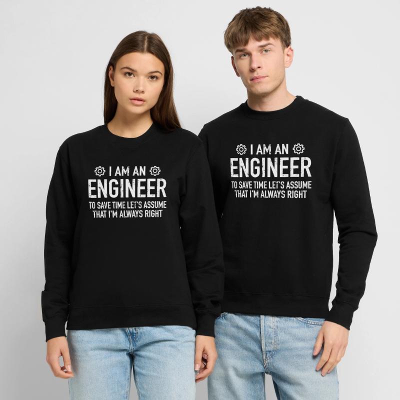 Engineer Saying - Engineer Engineering Technician Unisex Sweatshirt