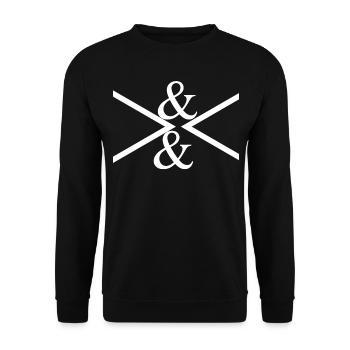 Résumé - Sweat-shirt Unisexe - noir - Devant - Alina (178cm) & Michal (187cm)