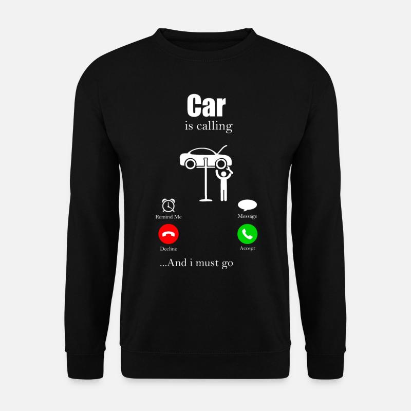 Mechaniker - Unisex Pullover - Schwarz