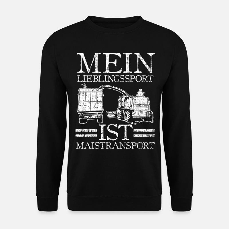Landwirtschaft Mein Liebslingssport ist - Unisex Pullover - Schwarz