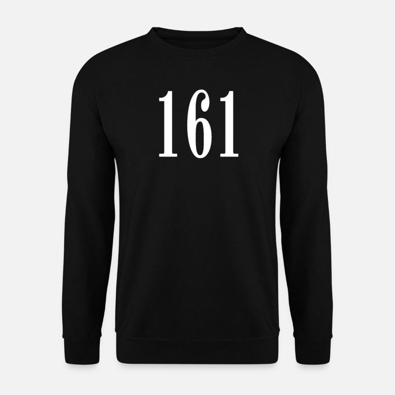 161 - Unisex Pullover - Schwarz