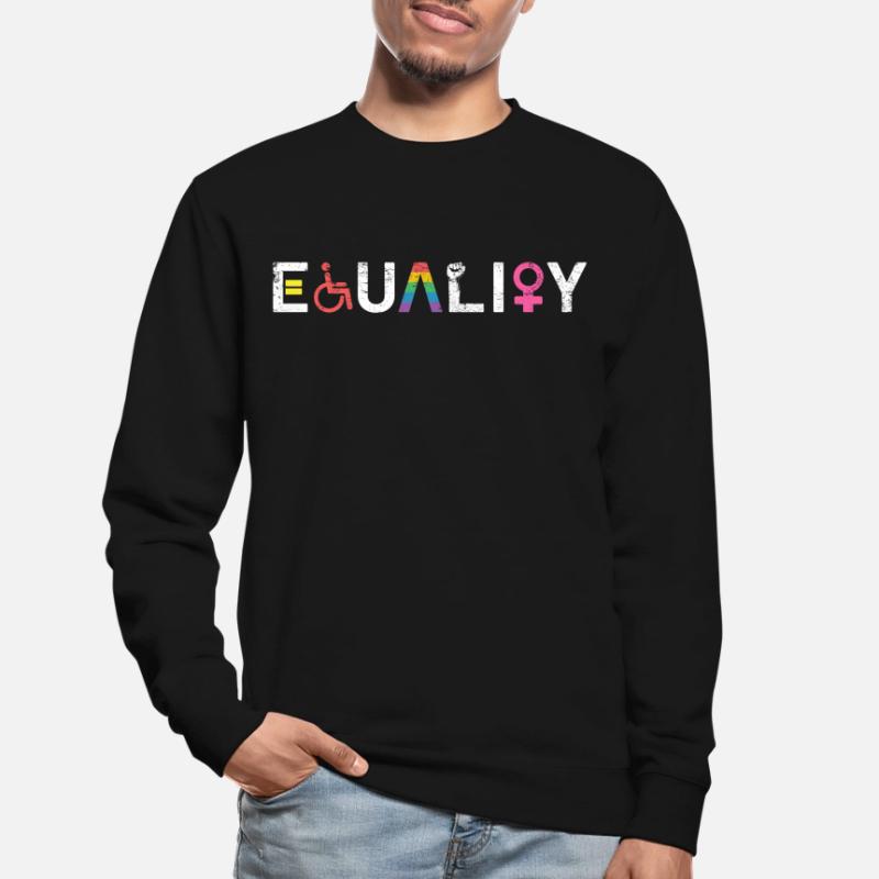 Pride CSD LGBT Equality Rainbow Geschenk Unisex Pullover