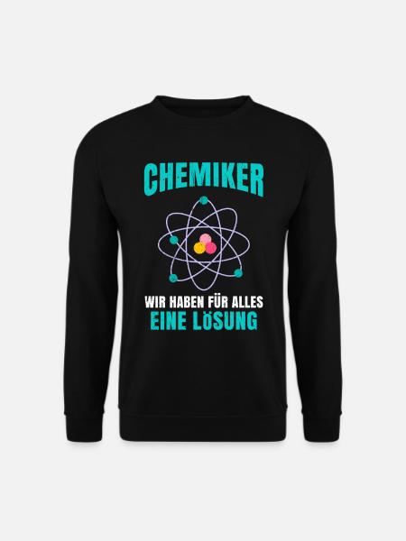 Chemie - Unisex Pullover - Schwarz