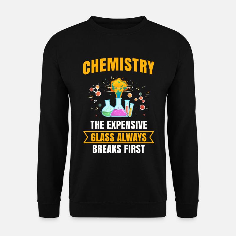 Chemie - Unisex Pullover - Schwarz