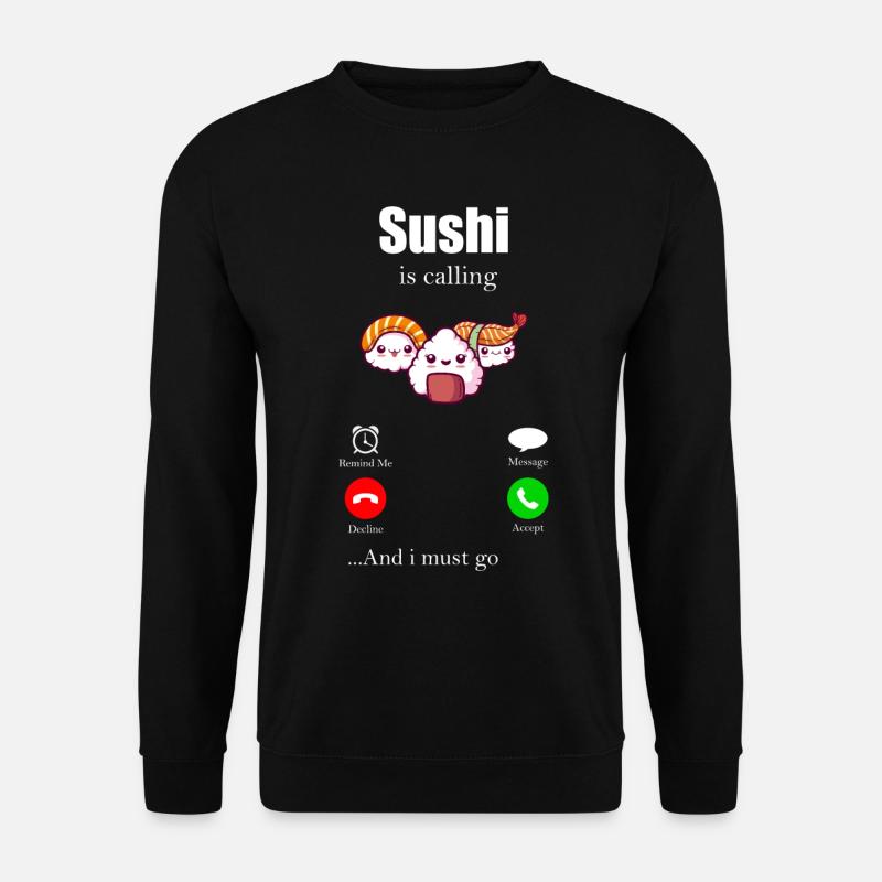 sushi - Unisex Sweatshirt - black