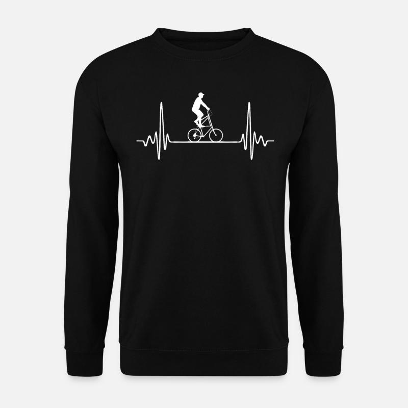 wysoki rower - Unisex Pullover - Schwarz