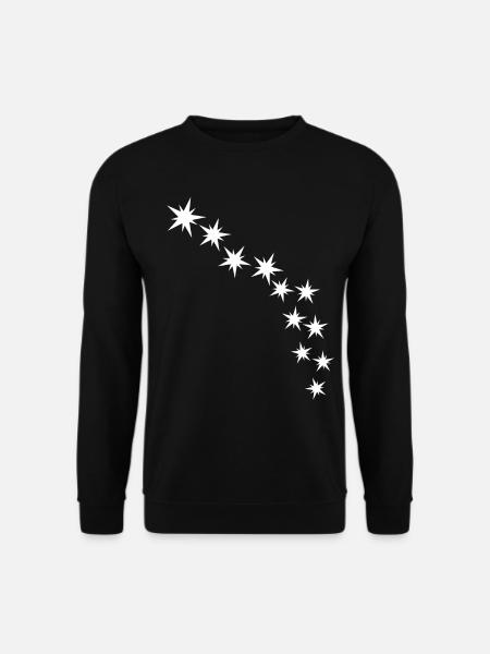 Sterne - Unisex Pullover - Schwarz