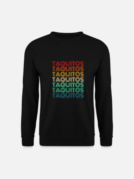 Taquitos Retro - Unisex Sweatshirt - black