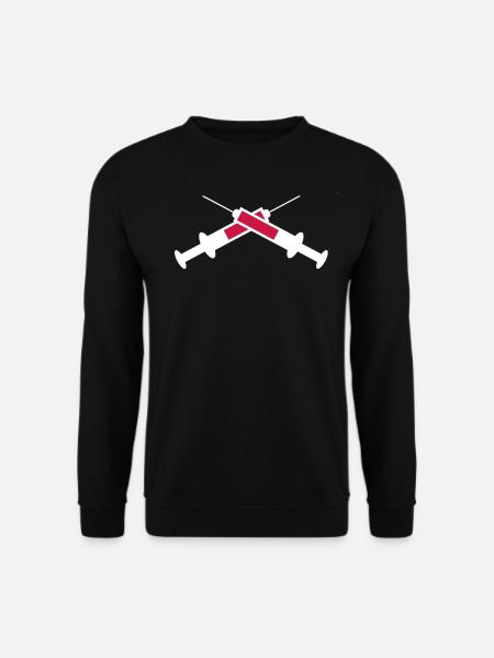 syringe - Unisex Sweatshirt - black