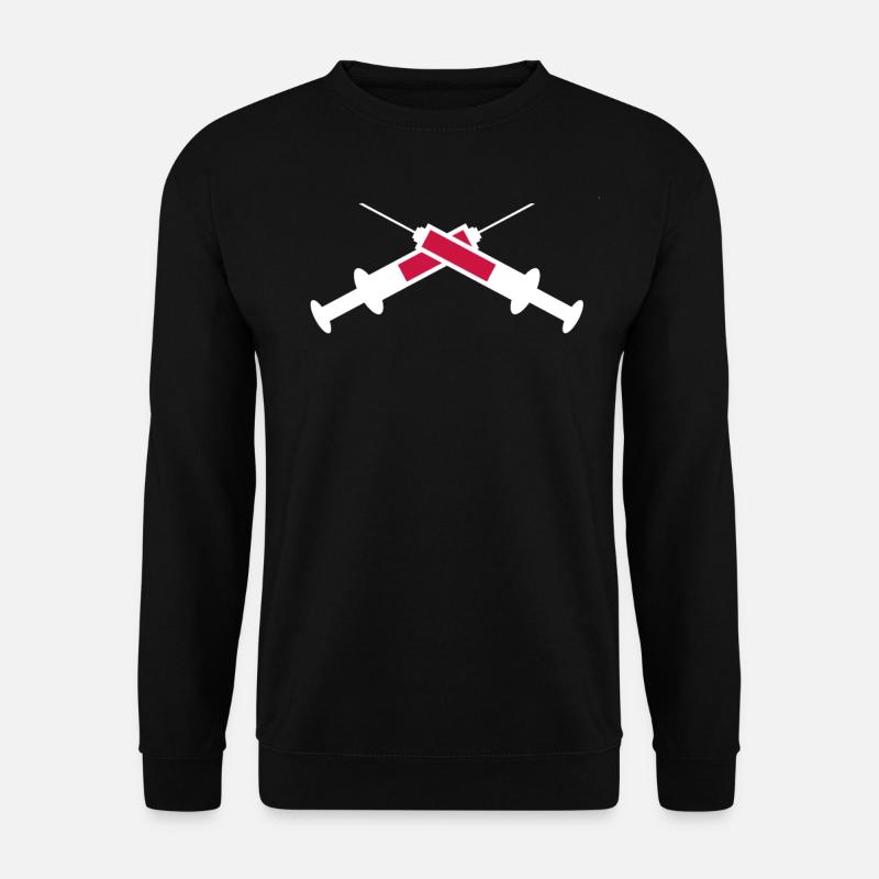 syringe - Unisex Sweatshirt - black