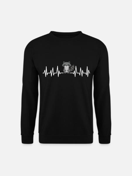 raccoon - Unisex Sweatshirt - black
