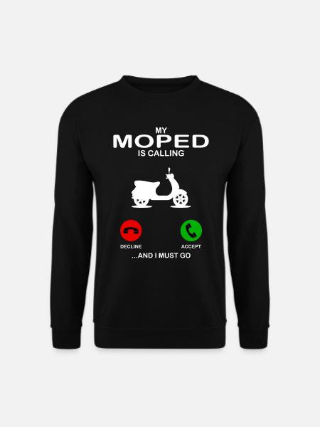 moped - Unisex Pullover - Schwarz