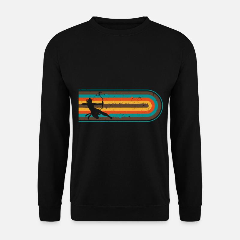 Bogenschießen - Unisex Pullover - Schwarz