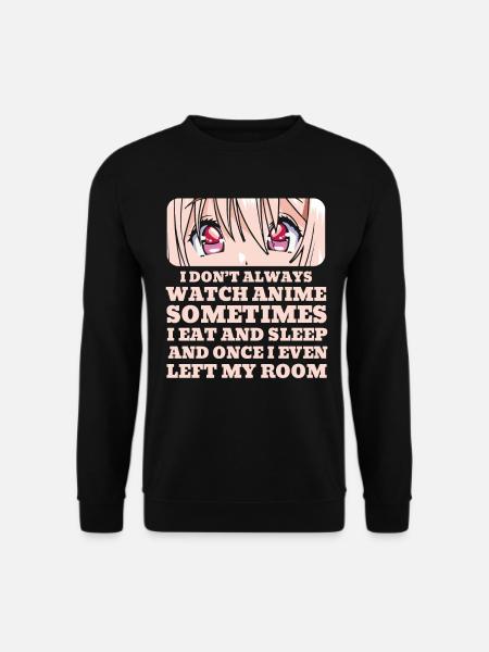 Anime Manga Theme Party Birthday Christmas Idea - Unisex Sweatshirt - black