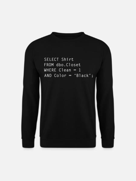 Funny Programmer Programming Language Phyton Java - Unisex Sweatshirt - black