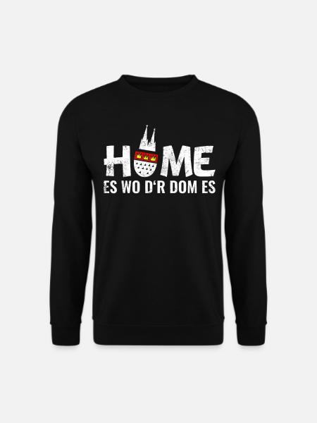 Kölner Köln Dom Rhein Stadt - Unisex Pullover - Schwarz