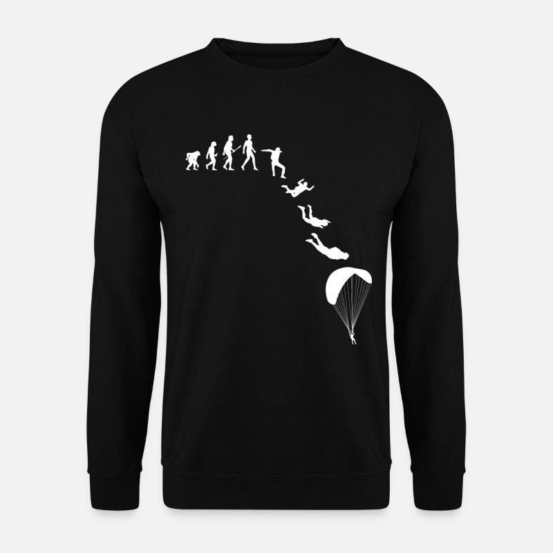 Evolution Skydiving Gift - Unisex Sweatshirt - black