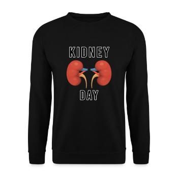 Dialys für Dialyse Techniker - Unisex Pullover - Schwarz - Vorne - Alina (178cm) & Michal (187cm)