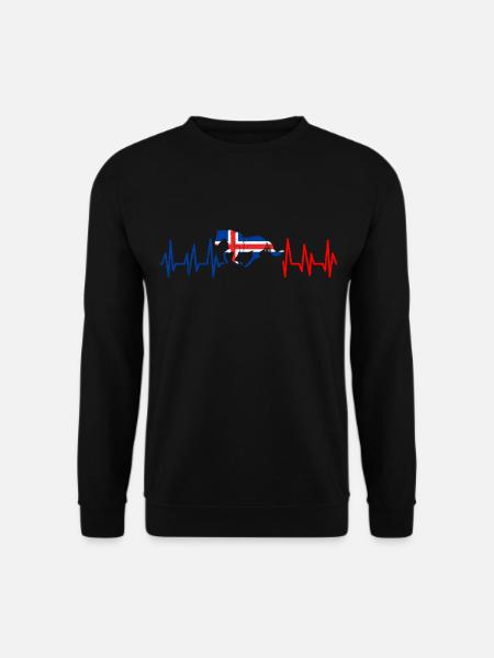 Islandpferd - Unisex Pullover - Schwarz
