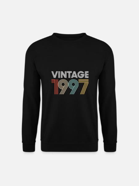 Vintage 1997 Geburtstag - Unisex Pullover - Schwarz