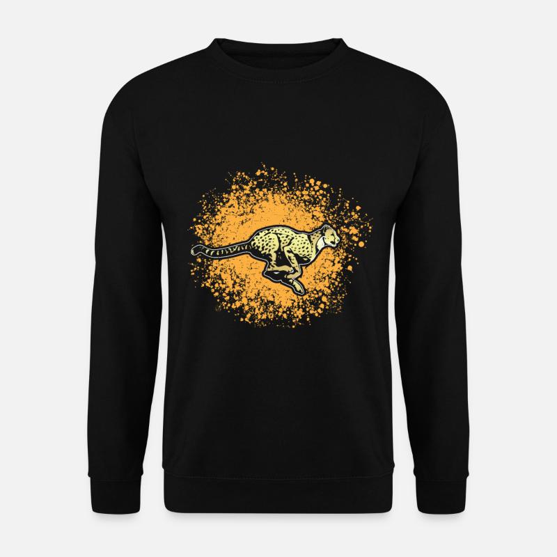 cheetah - Unisex Sweatshirt - black