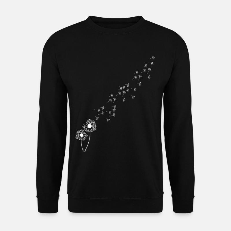 Pusteblume - Unisex Pullover - Schwarz