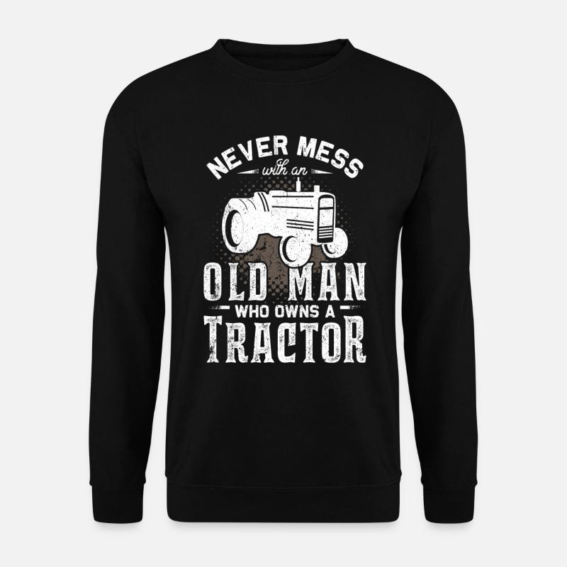 tractor - Unisex Sweatshirt - black