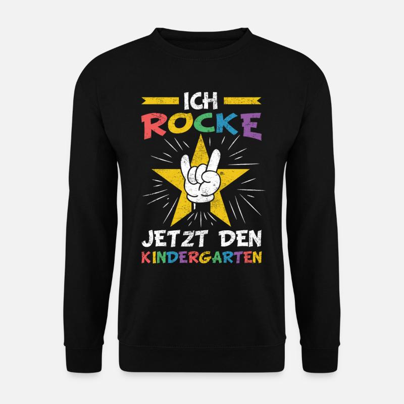 Kindergarten | Lustiger Kindergartenkind Spruch - Unisex Pullover - Schwarz