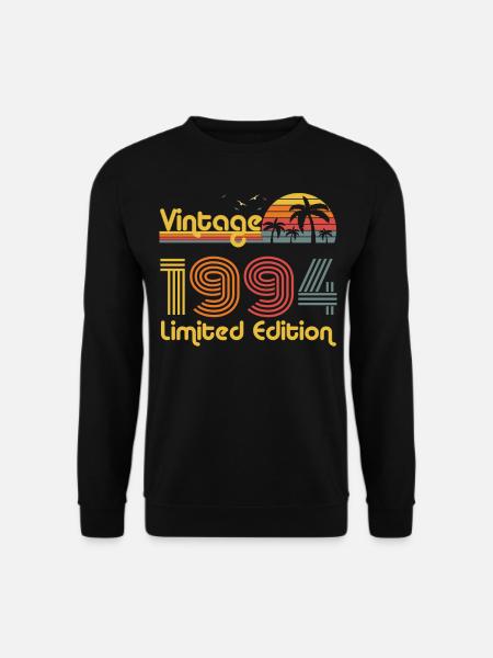 1994 Geburtsjahr - Unisex Pullover - Schwarz