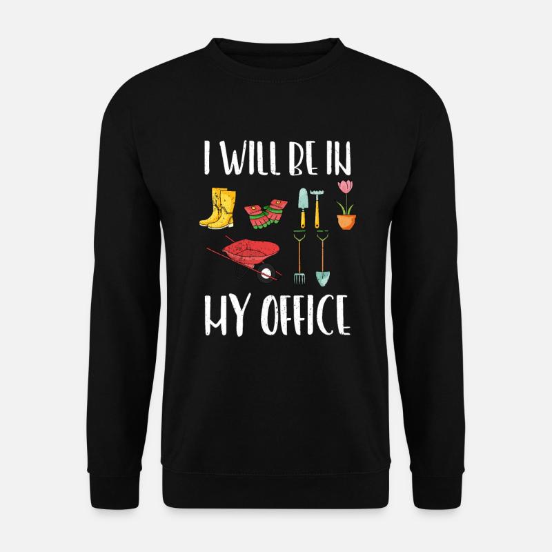 garden - Unisex Sweatshirt - black